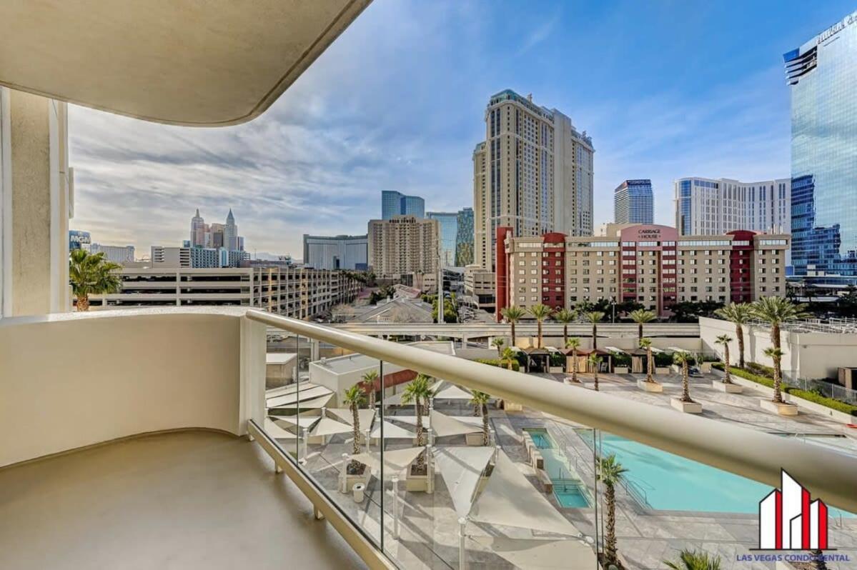 Mgm Signature-04-705 Strip View Balcony Studio Лас-Вегас Экстерьер фото